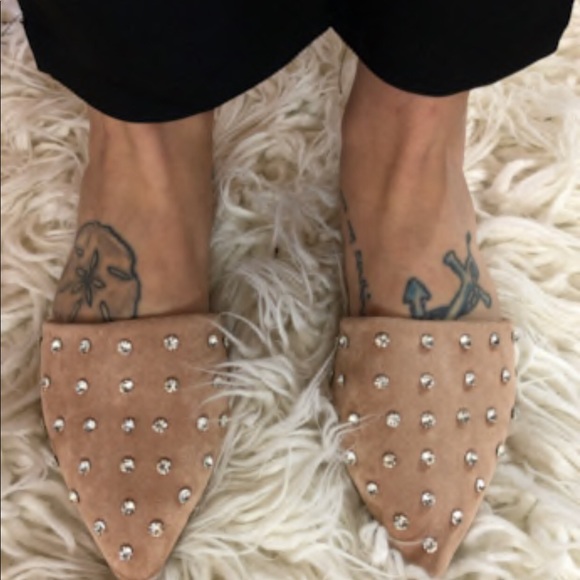 Rhinestone mule flat - Picture 2 of 3